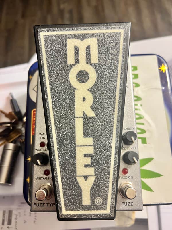 Morley Power wah fuzz - Chrome image 1