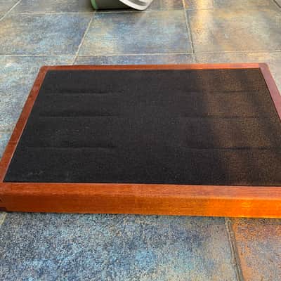 Sapele African Mahogany Custom Pedalboard West Coast Pedalboard Style image 5