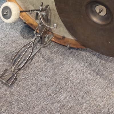Vintage 1920s Drum Set in Original Condition image 3