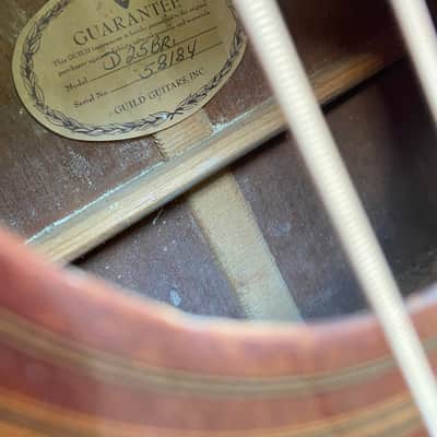 1971 Guild D-25 BR image 16