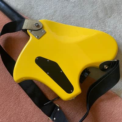 Klein Steinberger Baritone Guitar - Holdsworth Style 1997 Yellow image 7