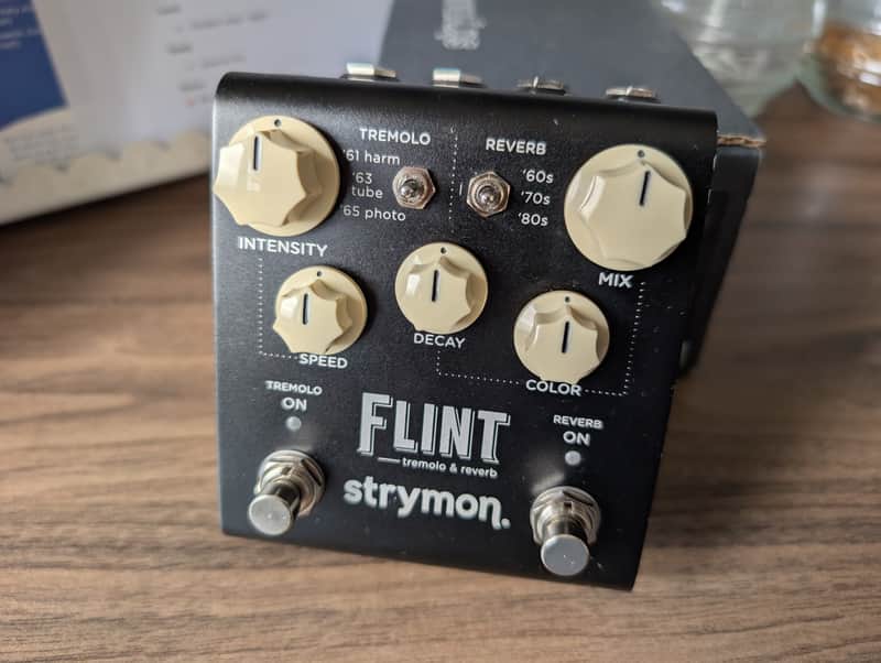 Strymon Flint Reverb and Tremolo V2 2022 - Present - Black image 1