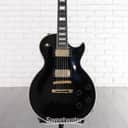 Epiphone Inspired by Gibson Custom Les Paul Custom Electric Guitar - Ebony (LPCIGCEd2)