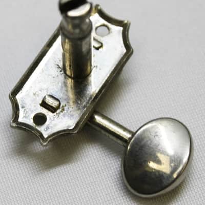Kluson Vintage Classic Gear 6 in Line Tuners - Nickel **From a 1965 Fender Jaguar** image 3