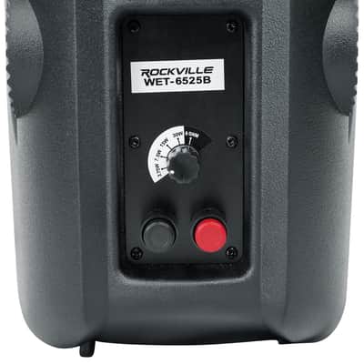 Rockville 6-Zone Commercial/Restaurant Bluetooth Amp+10 Black 6.5" Wall Speakers image 16