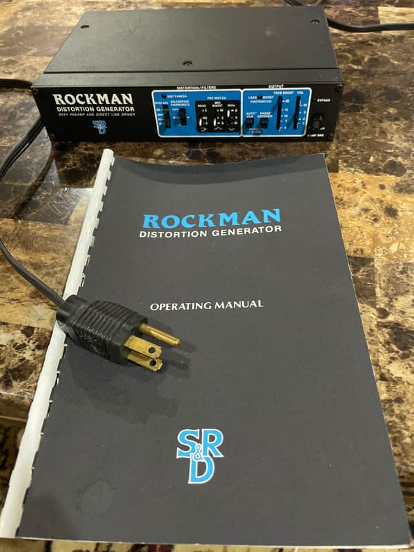 Rockman Distortion Generator 1987 Black original case image 1