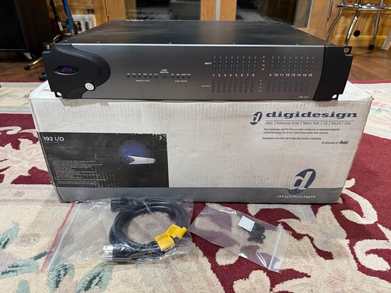Avid HD I/O 8x8x8 – Pro Tools HD/HDX Interface – Mint Condition – Original Box image 1