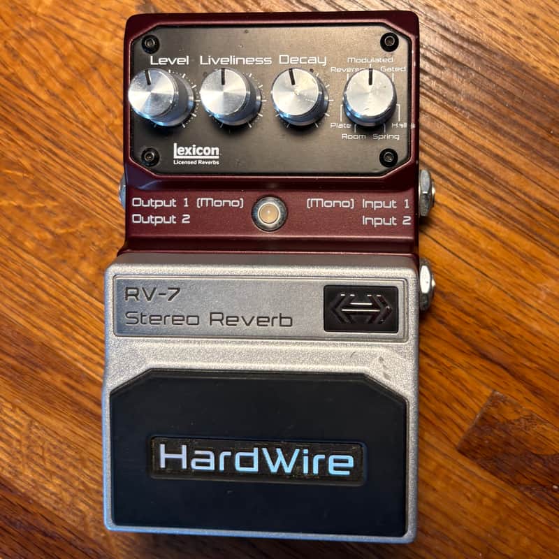 DigiTech Hardwire RV-7 Stereo Reverb