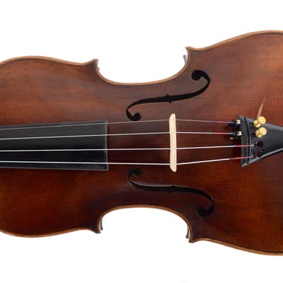 Vintage Authentic Rare German Made 4/4 Violin, Fiddle Joh. Bapt. Schweitzer + Hard Case - Video image 4