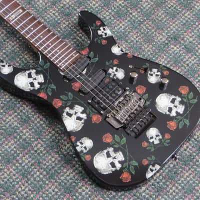 2008 ESP/LTD M-200SR Skull & Roses! w/ESP hardshell case image 1