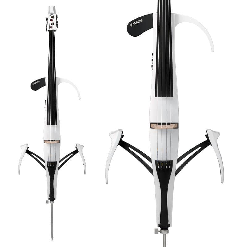 Yamaha SVC300CPW Silent Cello -Pearl White- [Made in Japan] image 1