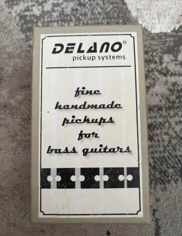 Delano JMVC 4 FE/M2 Neck Bass Guitar Pickup Jazz Bass J Bass Handmade Germany image 1