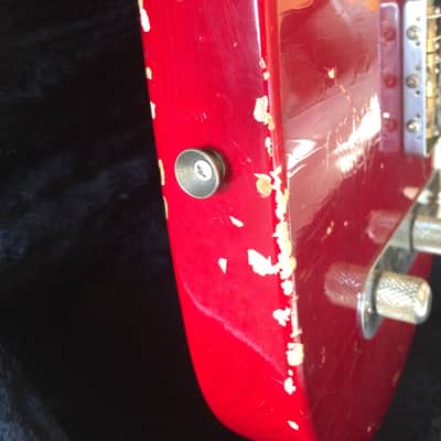 GJ2 Hellhound Sugar Pine Heavy Relic 2015 Trans Vintage Red custom shop telecaster image 10