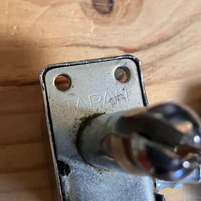 1970s Vintage Bass Guitar Tuner Machine Head Tuning Peg Grant Hondo Japan image 5
