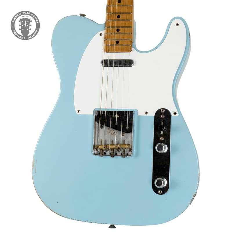 2021 Fender Road Worn 50s Telecaster Sonic Blue | Reverb