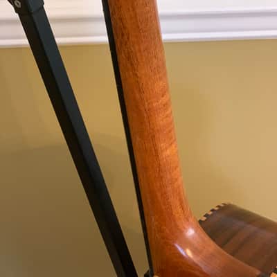 Insanely Gorgeous Hand-Made Small Jumbo Acoustic (Spruce/Claro Walnut) image 9
