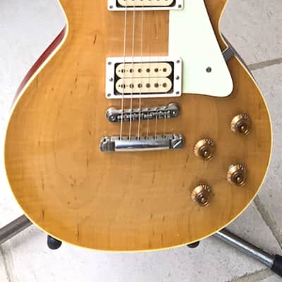 Probett LSM Singlecut LP Natural Finish Shed Pickups image 7