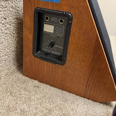 (A) SoundTech CX1 Wood Panel Wedge Monitor Speaker image 3