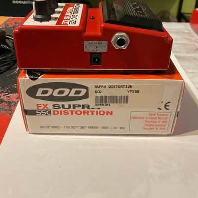 DOD Supra Distortion FX55-C w/box image 5
