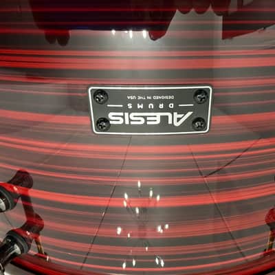 Alesis Strata Prime 2024 - Red and Black custom Strata wrap image 3