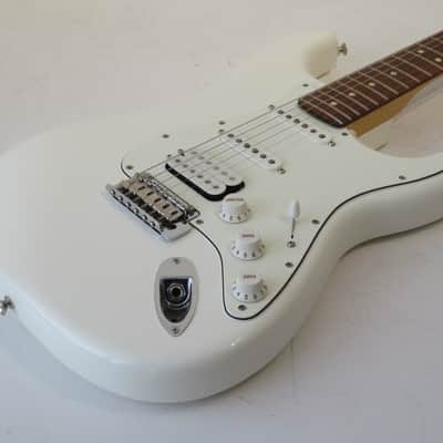 2022 Fender Player Stratocaster HSS Electric Guitar in Polar White image 9