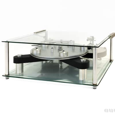 Vintage / Transcriptors Skeleton // Glass Cased Turntable / Hana SH Cart Bild 1