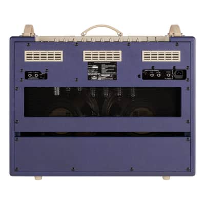 VOX All-Tube Limited Edition AC30C2-TTBC Electric Guitar Amp - Blue/Cream image 3