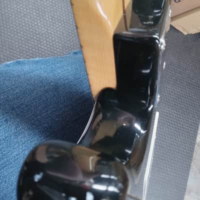 Squier Bullet 3S 1983 - 1984 in Black SQ serial number Made in Japan image 21