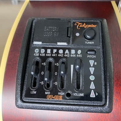 Takamine ETN10C-TBS Satin Tobacco Burst image 4