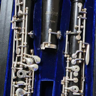 Selmer 101 Grenadilla Wood Oboe – Full Conservatory Keywork – Serviced image 6