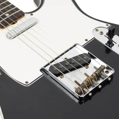 Used Fender Custom Shop 1963 Telecaster Relic Masterbuilt David Brown - Black image 8