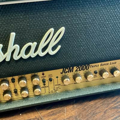 Marshall JCM 2000 TSL 100 Triple Super Lead 100W Guitar Amp Head image 4