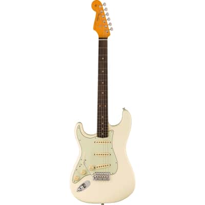 Fender American Vintage II 1961 Stratocaster LH RW Olympic White - Electric Guitar image 1