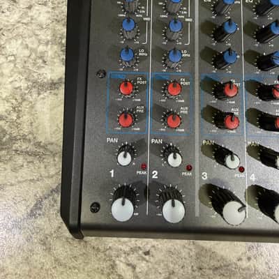 Alesis MultiMix 8 USB FX 8-Channel Mixer with Effects 2010s - Black image 7