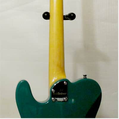 Bullfighter D133 - TL Series Electric Guitar - Lotus/Dark Green Color with Flower Graphic image 9
