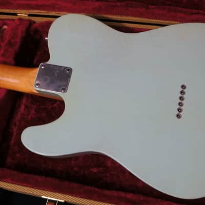 Angry Angus Guitars Testy in Sonic Blue Tele T-Style Guitar USA made image 10