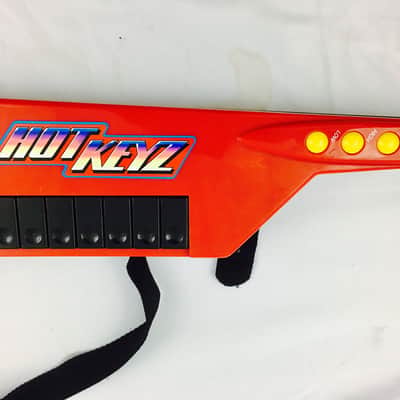 Vintage Tyco Hot Keys Keytar w/ Strap, 80's image 4