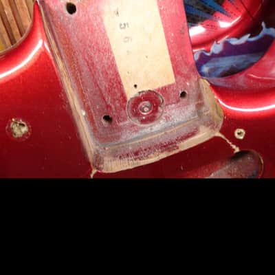 Fender Stratocaster 1988 -MIJ Japan-Floyd Rose ready- Candy Apple Red Metallic image 8