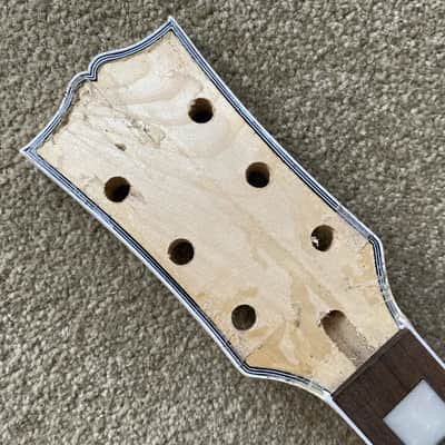 DIY Maple Wood Guitar Neck, Rosewood Fingerboard image 3