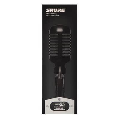Shure Super 55-BLK Limited Edition Pitch Black Dynamic Vocal