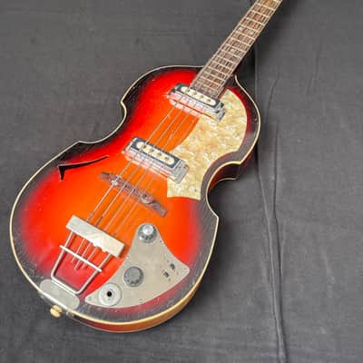 Hüttl bass 1960s - shortscale image 2