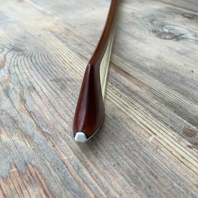 Double Bass Bow - Bullet Wood Ideal For Students/local Playing/Jazzers image 5