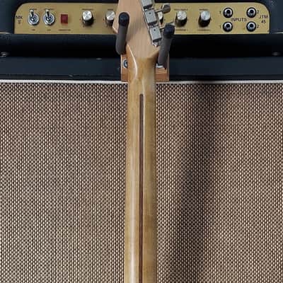 2022 Bluesman Vintage '50s Sedan Heavy Relic Iconic Look No Fret Wear (129) image 5