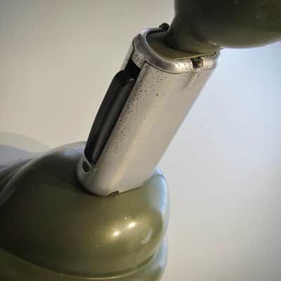 Shure 520-SL High Impedance Microphone Desk Mic Circa-1950s-Chrome & Black` image 13