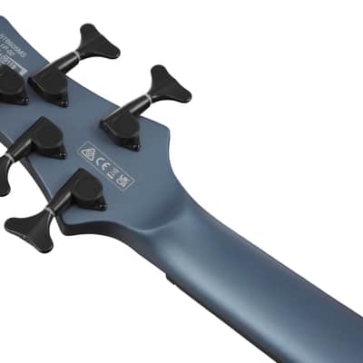 Ibanez 1B-BTB605MSMA Bass Workshop BTB Electric Bass 5-String Multi Scale - Midnight Arctic Ocean Matte + Case – B-Stock image 6