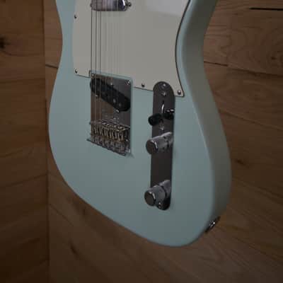 Fender Limited Edition American Standard Telecaster Channel Bound Neck 2016 - Sonic Blue image 3