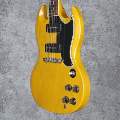 Gibson Custom Shop '63 SG Special Reissue Lightning Bar TV Yellow VOS 2021 image 5
