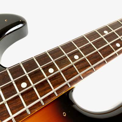 Fender Jazz Bass JB-62 Lefty LH 1990-1991 Sunburst image 9