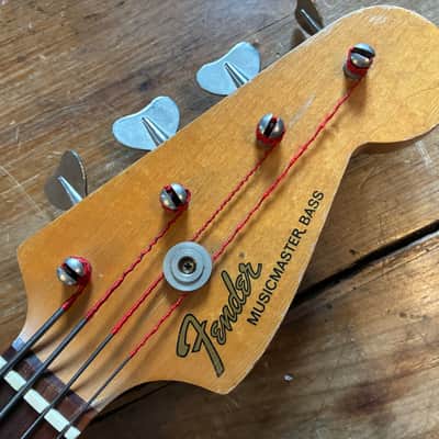 1973 Fender Musicmaster Bass - refin Nitro image 4
