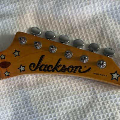 Jackson Early 1980's Vintage Guitar NECK,Custom upgraded with a NITRO Clear-Coat Finish and NEW  Kluson Style Tuners image 3